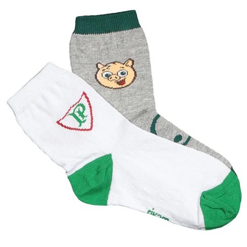 Kit-Meia-Rikam-Palmeiras-2P-|-Infanil Kit-Meia-Rikam-Palmeiras-2P-|-Infanil